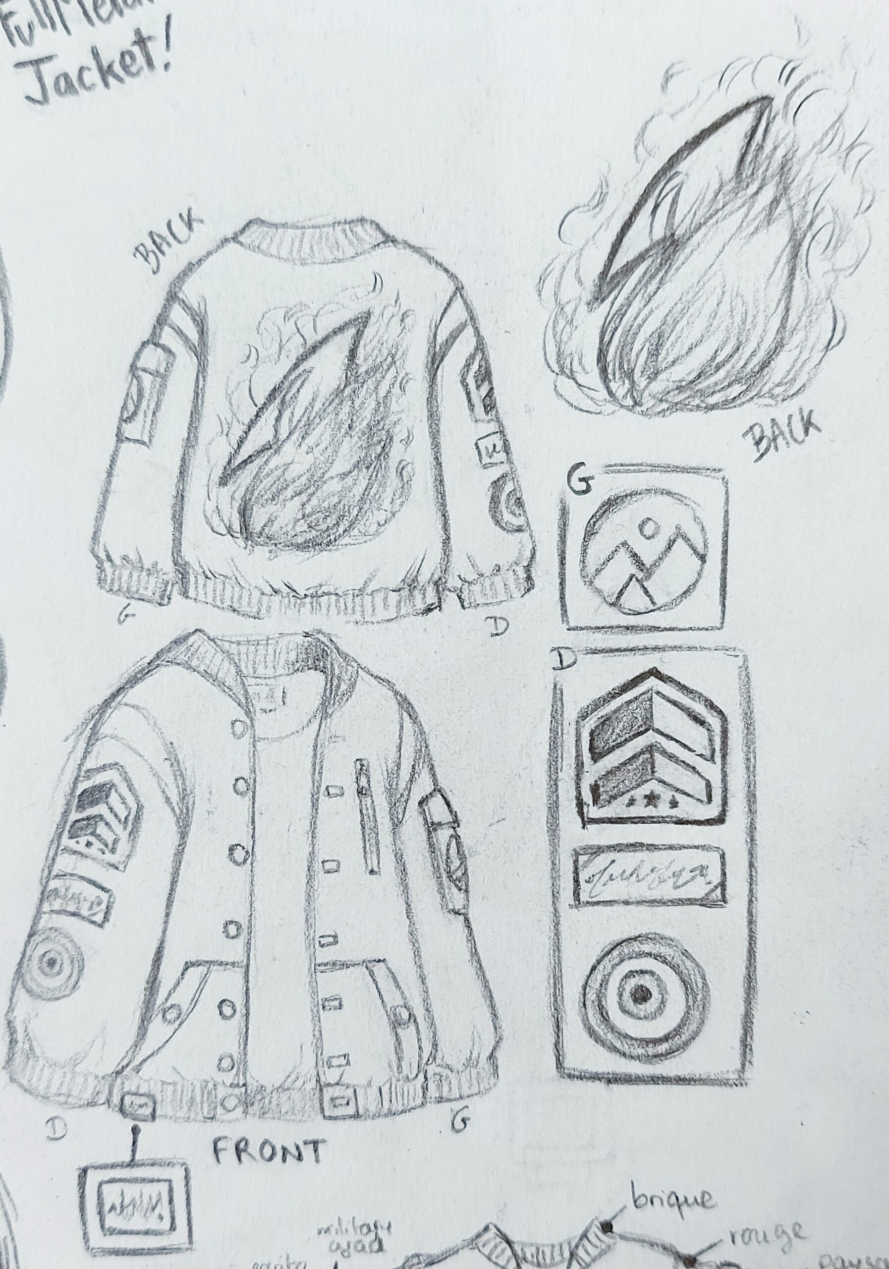 « Fullmetal Jacket » Design